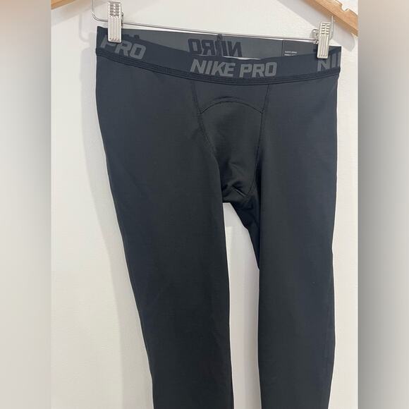 NEW Nike Pro Active Compressions Youth Boy XL Black Dri Fit Work Out Train NWOT - Picture 2 of 6